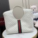 Replica Qualità Premium Borse Firmate grande Gucci Giglio traforata GG 853971 bianca Imitazioni Replica perfette Qualità Premium Borse Firmate grande Gucci Giglio traforata GG 853971 bianca