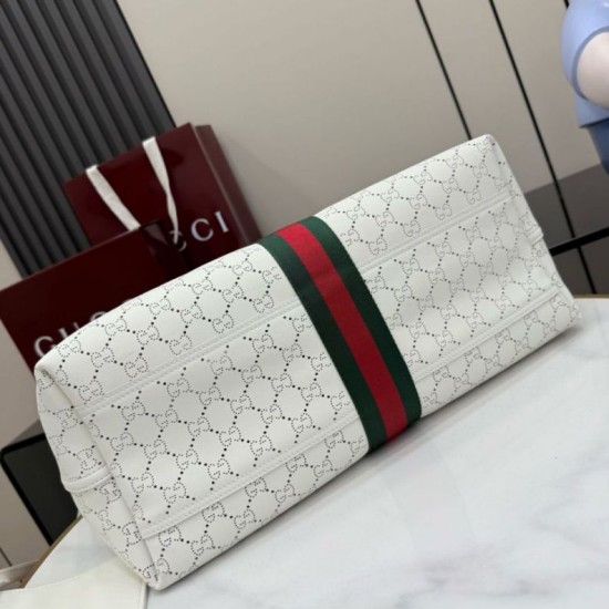 Replica Qualità Premium Borse Firmate grande Gucci Giglio traforata GG 853971 bianca Imitazioni Replica perfette Qualità Premium Borse Firmate grande Gucci Giglio traforata GG 853971 bianca