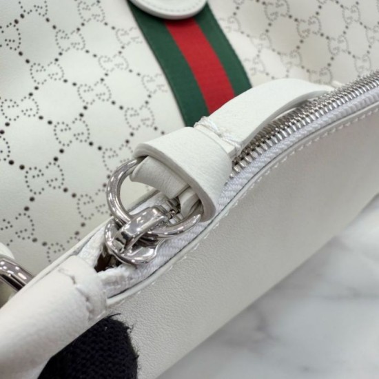 Replica Qualità Premium Borse Firmate grande Gucci Giglio traforata GG 853971 bianca Imitazioni Replica perfette Qualità Premium Borse Firmate grande Gucci Giglio traforata GG 853971 bianca