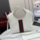 Replica Qualità Premium Borsa piccola Gucci Giglio traforata GG 860845 bianca Imitazioni Replica perfette Qualità Premium Borsa piccola Gucci Giglio traforata GG 860845 bianca