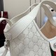 Replica Qualità Premium Borsa piccola Gucci Giglio traforata GG 860845 bianca Imitazioni Replica perfette Qualità Premium Borsa piccola Gucci Giglio traforata GG 860845 bianca