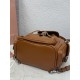 Replica perfette Zaino Miu Miu 26s pelle cerata 5bc043 marrone