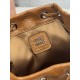 Replica perfette Zaino Miu Miu 26s pelle cerata 5bc043 marrone