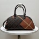 Replica Borse Firmate da bowling Burberry Highlands media nera Imitazioni Replica perfette Borse Firmate da bowling Burberry Highlands media nera