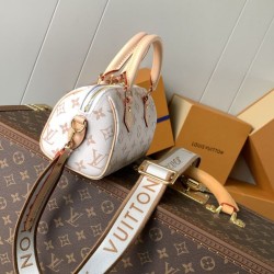 Replica Borsa Speedy 18 Louis Vuitton M24606 M46970 M24474 Bianco Imitazioni Replica perfette Borsa Speedy 18 Louis Vuitton M24606 M46970 M24474 Bianco