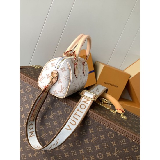 Replica Borsa Speedy 18 Louis Vuitton M24606 M46970 M24474 Bianco Imitazioni Replica perfette Borsa Speedy 18 Louis Vuitton M24606 M46970 M24474 Bianco