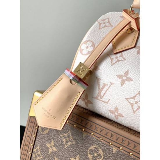 Replica Borsa Speedy 18 Louis Vuitton M24606 M46970 M24474 Bianco Imitazioni Replica perfette Borsa Speedy 18 Louis Vuitton M24606 M46970 M24474 Bianco