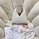 Replica Borse Alta Qualità shopping Chanel 26A AS6392 bianca Apertura a forma V Imitazioni Replica perfette Borse Alta Qualità shopping Chanel 26A AS6392 bianca Apertura a forma V