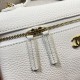 Replica Borse Firmate Chanel AS5347 Vanity con catena 23cm Bianco Imitazioni Replica perfette Borse Firmate Chanel AS5347 Vanity con catena 23cm Bianco
