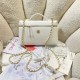 Replica Borse Firmate Chanel AS5347 Vanity con catena 23cm Bianco Imitazioni Replica perfette Borse Firmate Chanel AS5347 Vanity con catena 23cm Bianco