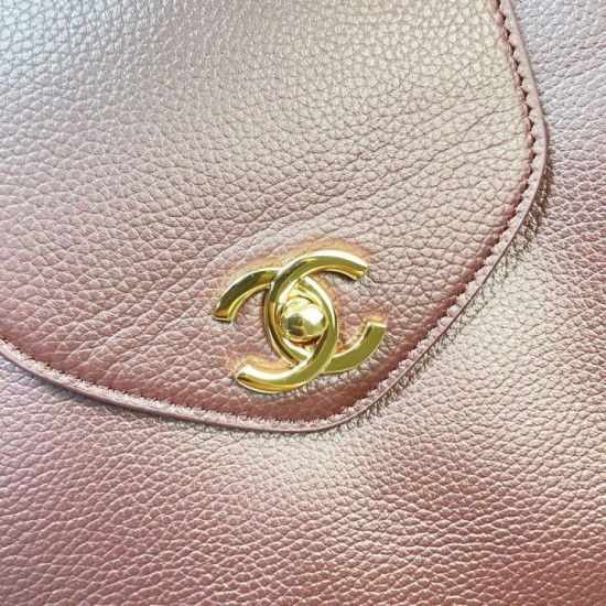 Replica perfette Borsa tote Chanel AS6245 Super bordeaux