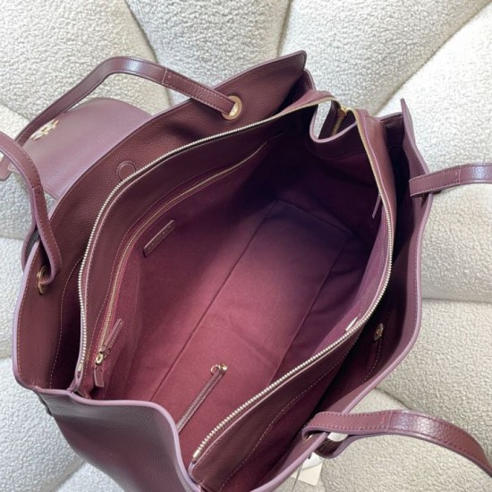 Replica perfette Borsa tote Chanel AS6245 Super bordeaux