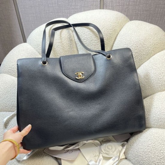 Replica Borse tote Chanel AS6245 Super Nero Imitazioni Replica perfette Borse tote Chanel AS6245 Super Nero