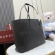 Replica Borsa tote grande Gucci 874745 Tribeca con perforazioni nera Imitazioni Replica perfette Borsa tote grande Gucci 874745 Tribeca con perforazioni nera