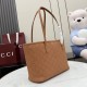 Replica perfette Borsa tote Gucci 875236 Tribeca con perforazioni giallo terroso