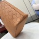 Replica perfette Borsa tote Gucci 875236 Tribeca con perforazioni giallo terroso