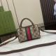 Replica Borsa Mini Boston Gucci Ophidia 781490 marrone Imitazioni Replica perfette Borsa Mini Boston Gucci Ophidia 781490 marrone