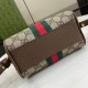 Replica Borsa Mini Boston Gucci Ophidia 781490 marrone Imitazioni Replica perfette Borsa Mini Boston Gucci Ophidia 781490 marrone