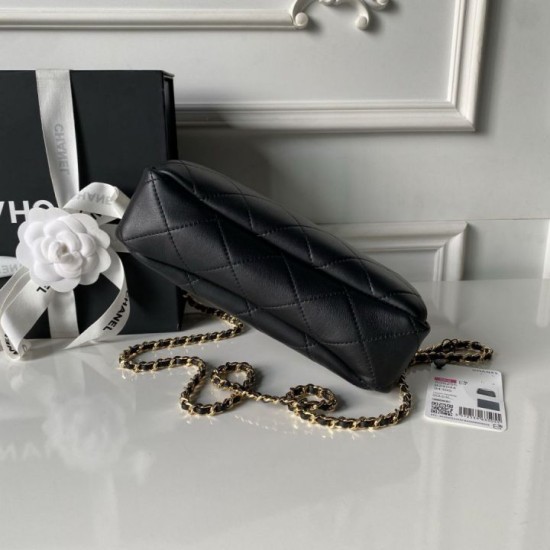 Replica Borsa a tracolla Chanel 26S AS6255 Nero Imitazioni Replica perfette Borsa a tracolla Chanel 26S AS6255 Nero