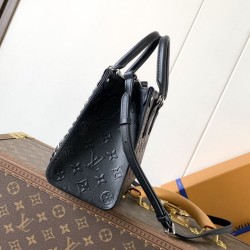 Replica Louis Vuitton onthego PM Codice variabile Chip M14576 Nero Imitazioni Replica perfette Louis Vuitton onthego PM Codice variabile Chip M14576 Nero
