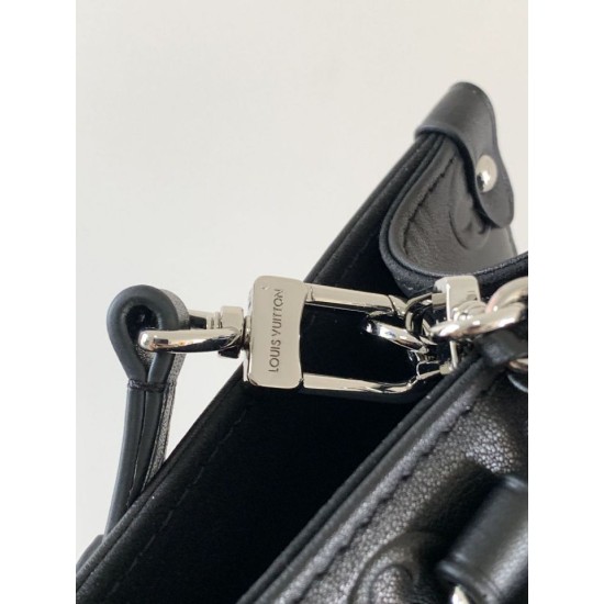 Replica Louis Vuitton onthego PM Codice variabile Chip M14576 Nero Imitazioni Replica perfette Louis Vuitton onthego PM Codice variabile Chip M14576 Nero