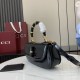 Replica Borsa Gucci Bamboo Diva 827750 nera Imitazioni Replica perfette Borsa Gucci Bamboo Diva 827750 nera