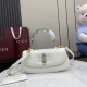 Replica Borse Alta Qualità Gucci Bamboo Diva 827750 Bianca Imitazioni Replica perfette Borse Alta Qualità Gucci Bamboo Diva 827750 Bianca