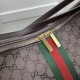 Replica Borsa tote grande Gucci Giglio A008NS tela GG bordeaux Imitazioni Replica perfette Borsa tote grande Gucci Giglio A008NS tela GG bordeaux