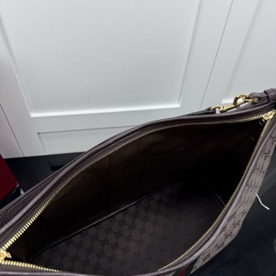 Replica Borsa tote grande Gucci Giglio A008NS tela GG bordeaux Imitazioni Replica perfette Borsa tote grande Gucci Giglio A008NS tela GG bordeaux