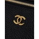 Replica Beauty case grande Chanel Métiers d'art con catena AP5437 Nero Imitazioni Replica perfette Beauty case grande Chanel Métiers d'art con catena AP5437 Nero
