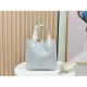 Replica Borsa tote verticale Dior Tweed Toujours motivo Cannage Blu Imitazioni Replica perfette Borsa tote verticale Dior Tweed Toujours motivo Cannage Blu