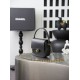 Replica Borsa Chanel Mini Flap con manico superiore AS6424 Nero Imitazioni Replica perfette Borsa Chanel Mini Flap con manico superiore AS6424 Nero