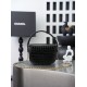 Replica Mini borsa a tracolla Chanel stampa coccodrillo AS6424 Nero Imitazioni Replica perfette Mini borsa a tracolla Chanel stampa coccodrillo AS6424 Nero
