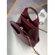 Replica Perfetta Chanel AS6392 triangolare trapuntata bordeaux Imitazioni Replica perfette Perfetta Chanel AS6392 triangolare trapuntata bordeaux