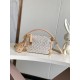 Replica borsa media LVSIDE TRUNK M2A145 in jacquard bianco Imitazioni Replica perfette borsa media LVSIDE TRUNK M2A145 in jacquard bianco