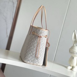 Replica Borsa Louis Vuitton Neverfull MM M2A381 jacquard bianco Imitazioni Replica perfette Borsa Louis Vuitton Neverfull MM M2A381 jacquard bianco