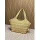 Replica Borse Firmate tote Icare YSL Saint Laurent con intreccio rafia albicocca Imitazioni Replica perfette Borse Firmate tote Icare YSL Saint Laurent con intreccio rafia albicocca