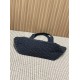 Replica Borsa tote Icare YSL Saint Laurent con intreccio rafia Nero Imitazioni Replica perfette Borsa tote Icare YSL Saint Laurent con intreccio rafia Nero
