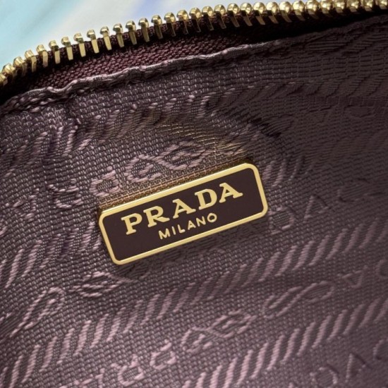 Replica perfette Borse  Alta Qualità Prada Re-Edition 2005 Saffiano Borgogna