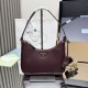 Replica perfette Borse  Alta Qualità Prada Re-Edition 2005 Saffiano Borgogna