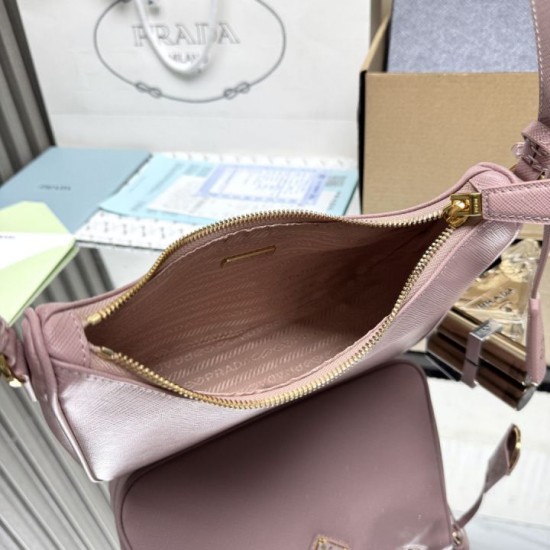 Replica Borsa Prada Re-Edition 2005 Saffiano Rosa Imitazioni Replica perfette Borsa Prada Re-Edition 2005 Saffiano Rosa