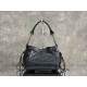Replica Borsa a secchiello Balenciaga Le City nera Imitazioni Replica perfette Borsa a secchiello Balenciaga Le City nera