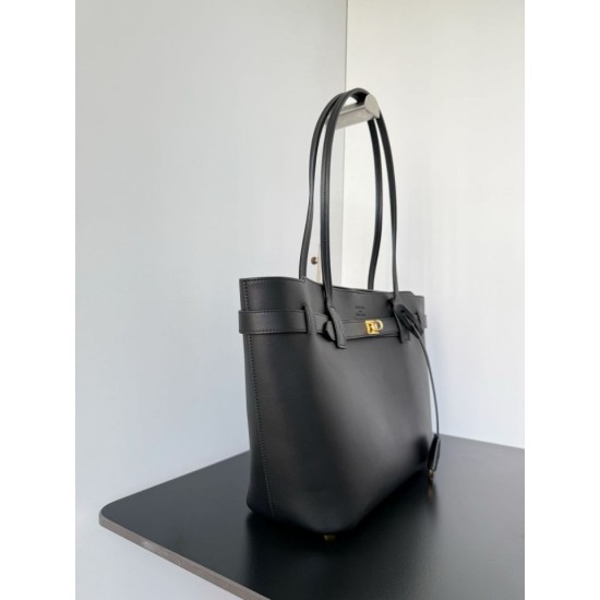 Replica Borse tote media Balenciaga Bel Air nera Imitazioni Replica perfette Borse tote media Balenciaga Bel Air nera