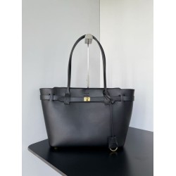 Borse tote media Balenciaga Bel Air nera