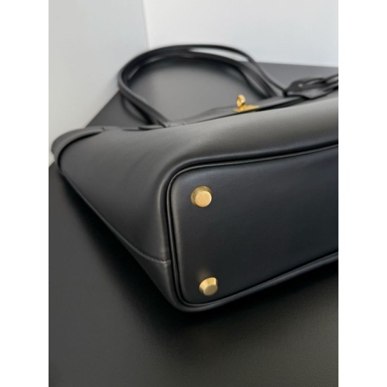 Replica Borse tote media Balenciaga Bel Air nera Imitazioni Replica perfette Borse tote media Balenciaga Bel Air nera