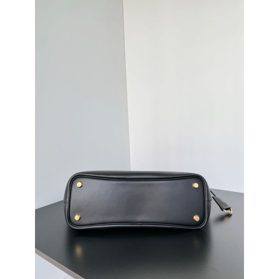 Replica Borse tote media Balenciaga Bel Air nera Imitazioni Replica perfette Borse tote media Balenciaga Bel Air nera