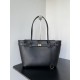 Replica Borse tote media Balenciaga Bel Air nera Imitazioni Replica perfette Borse tote media Balenciaga Bel Air nera