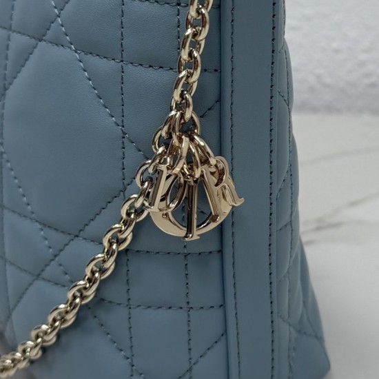 Replica perfette Pochette Dior Travel Nomad S2613 blu