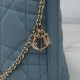 Replica perfette Pochette Dior Travel Nomad S2613 blu