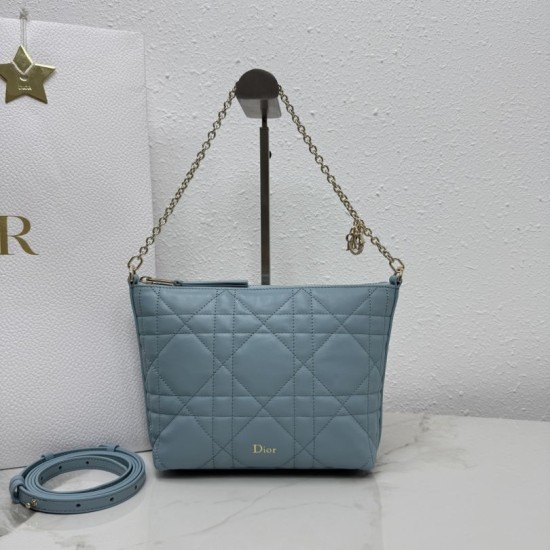 Replica perfette Pochette Dior Travel Nomad S2613 blu